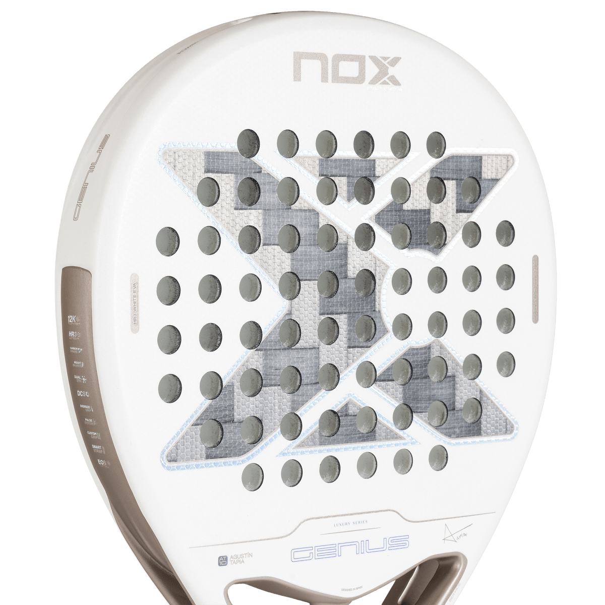 Ракетка NOX Genius 12K Alum XTREM Lite 2027 — Агустин Тапия