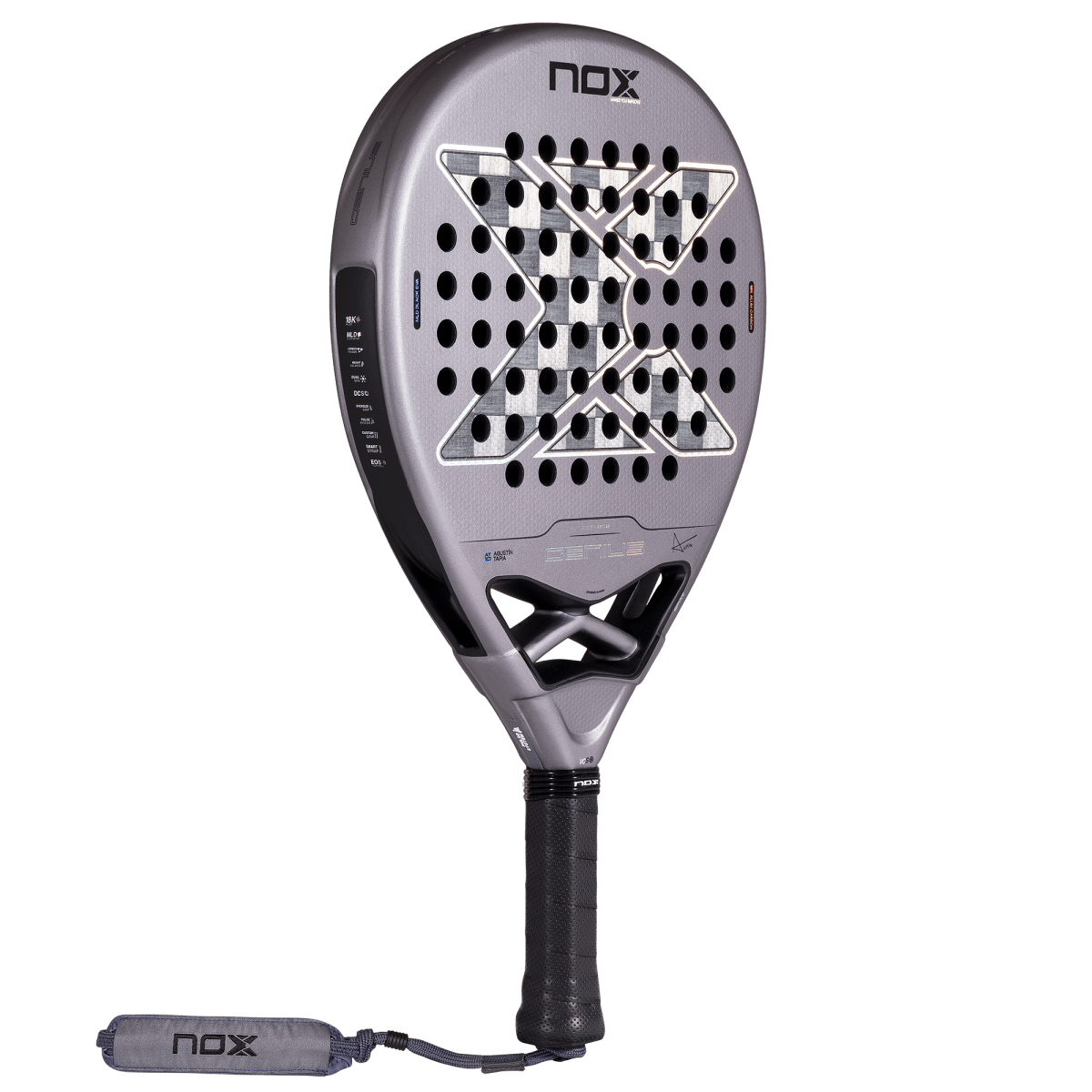 Ракетка NOX Genius 18K Alum 2027 — Агустин Тапия