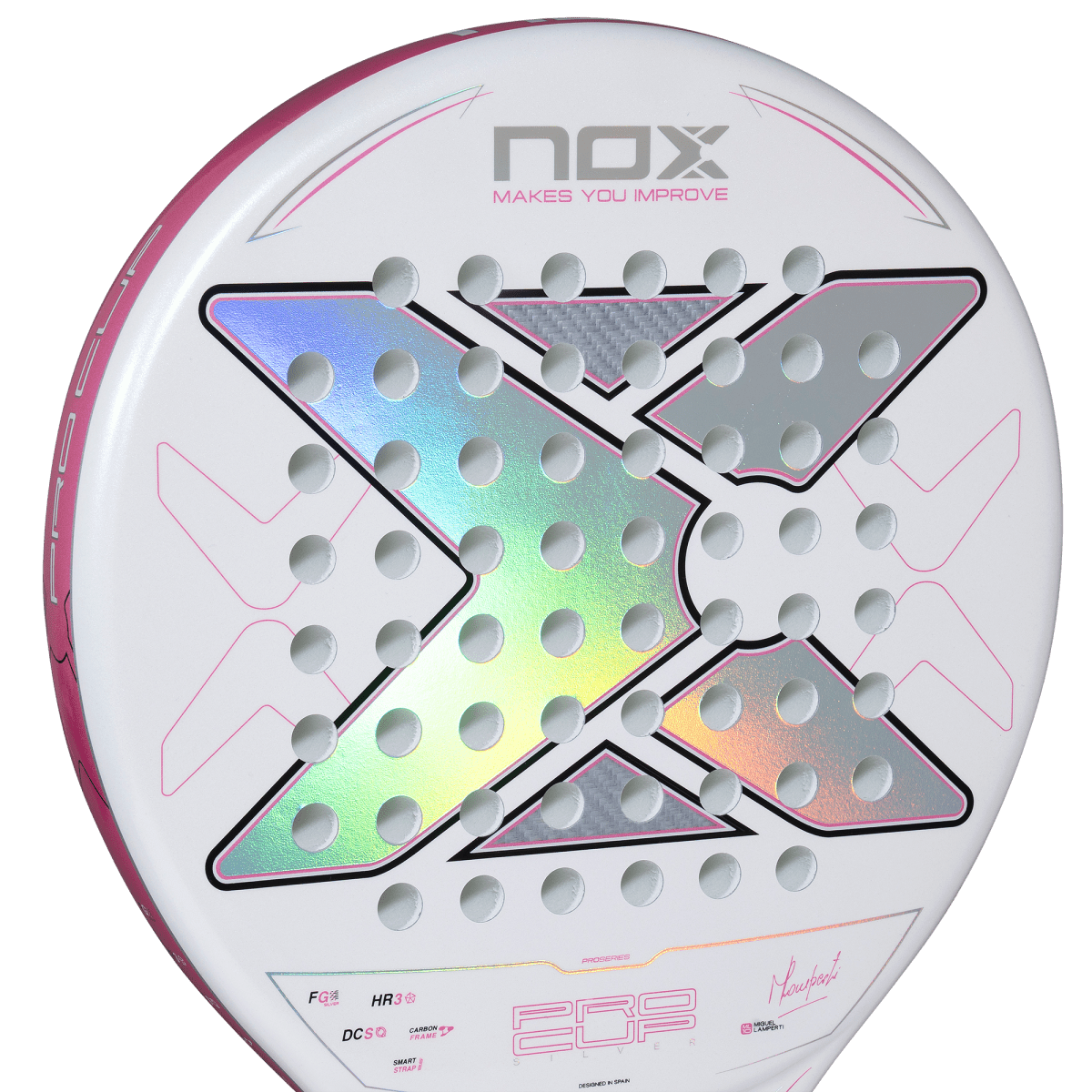 Ракетка NOX ML10 Pro Cup Silver 2027 — Мигель Ламперти