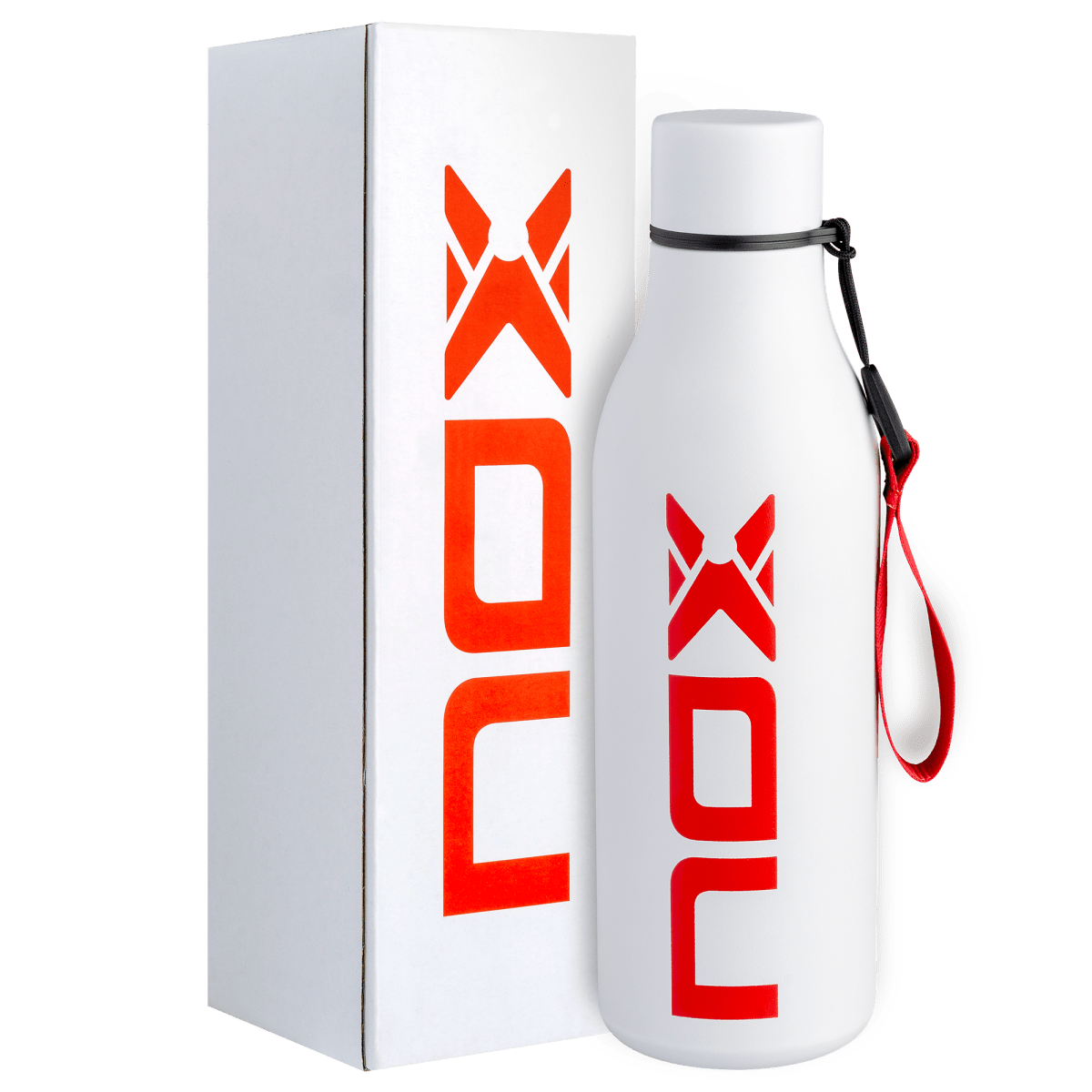 Бутылка NOX — белая, алюминиевая, 550 мл