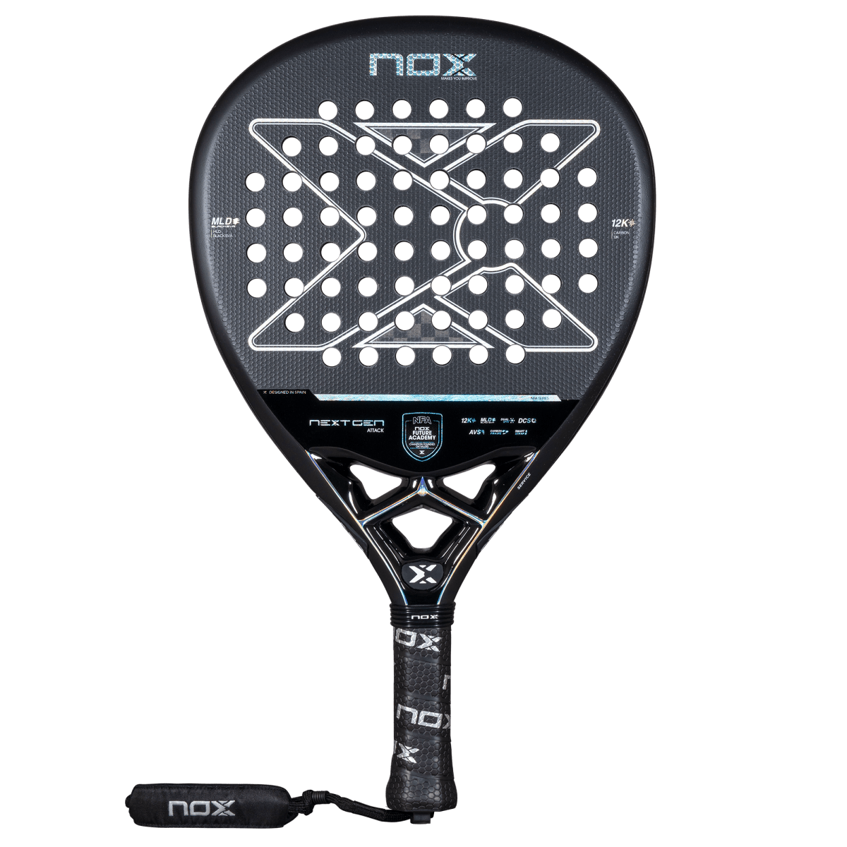 Ракетка NOX NEXTGEN PRO ATTACK 12K NFA SERIES — фото 1 из 3