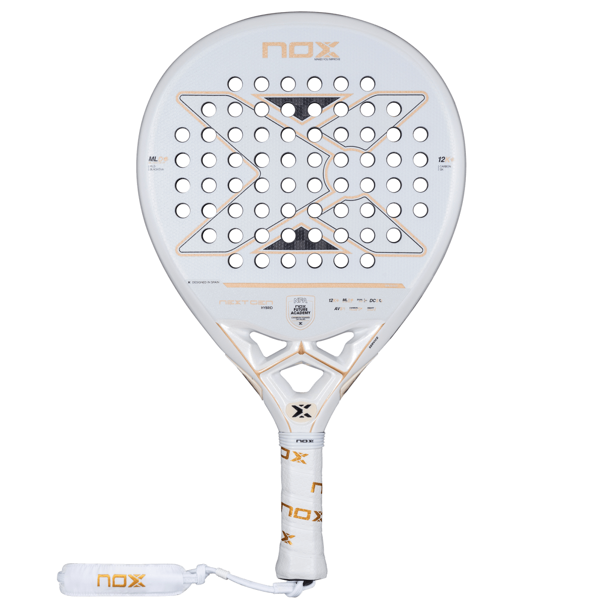 Ракетка NOX NEXTGEN PRO HYBRID 12K NFA SERIES — фото 1 из 3