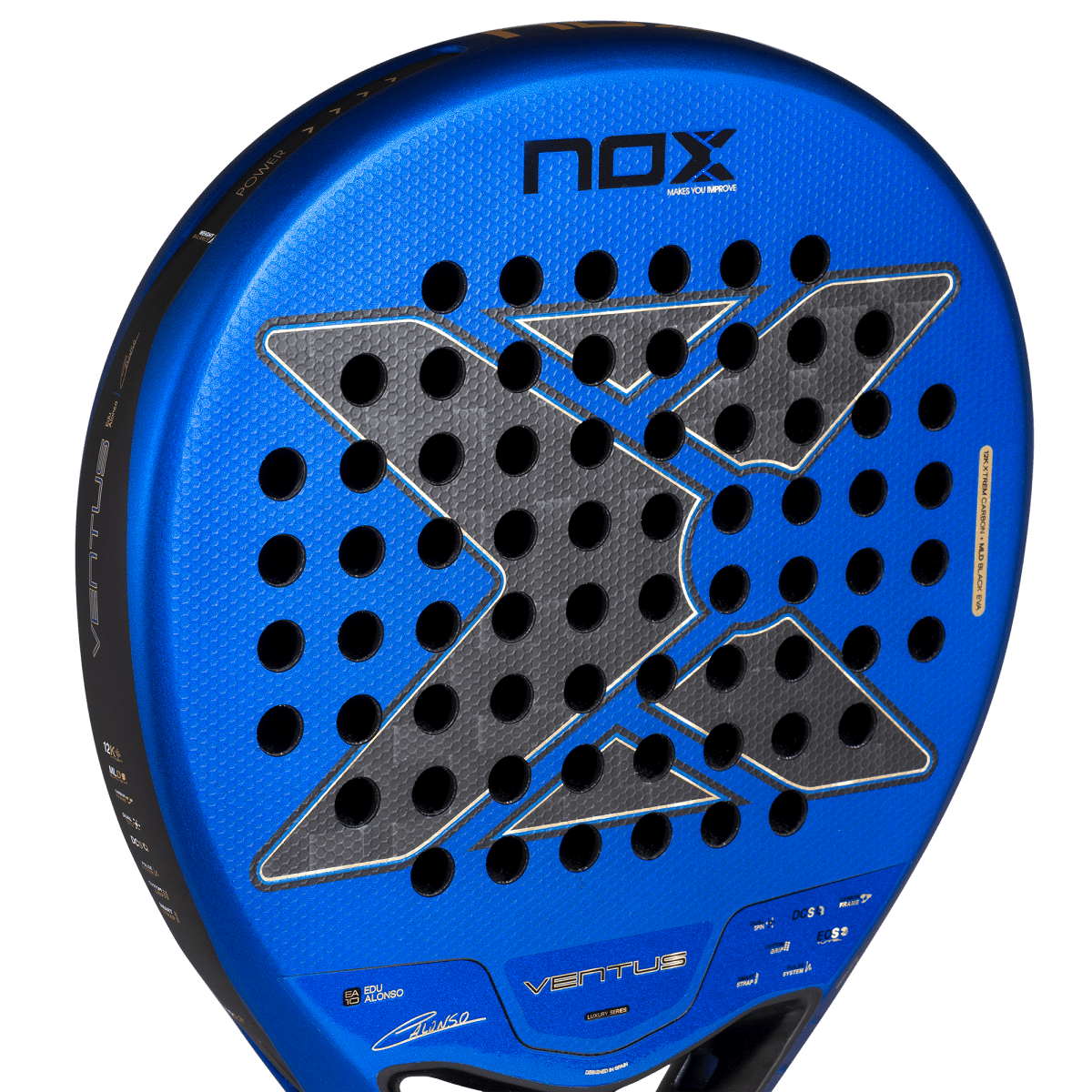 Ракетка NOX Ventus Hybrid 12K XTREM 2027 — Эду Алонсо